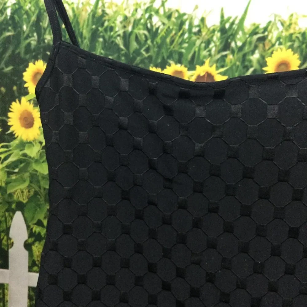 La Blanca by Rod Beattie Black Swim Tank Top & Bottoms 6